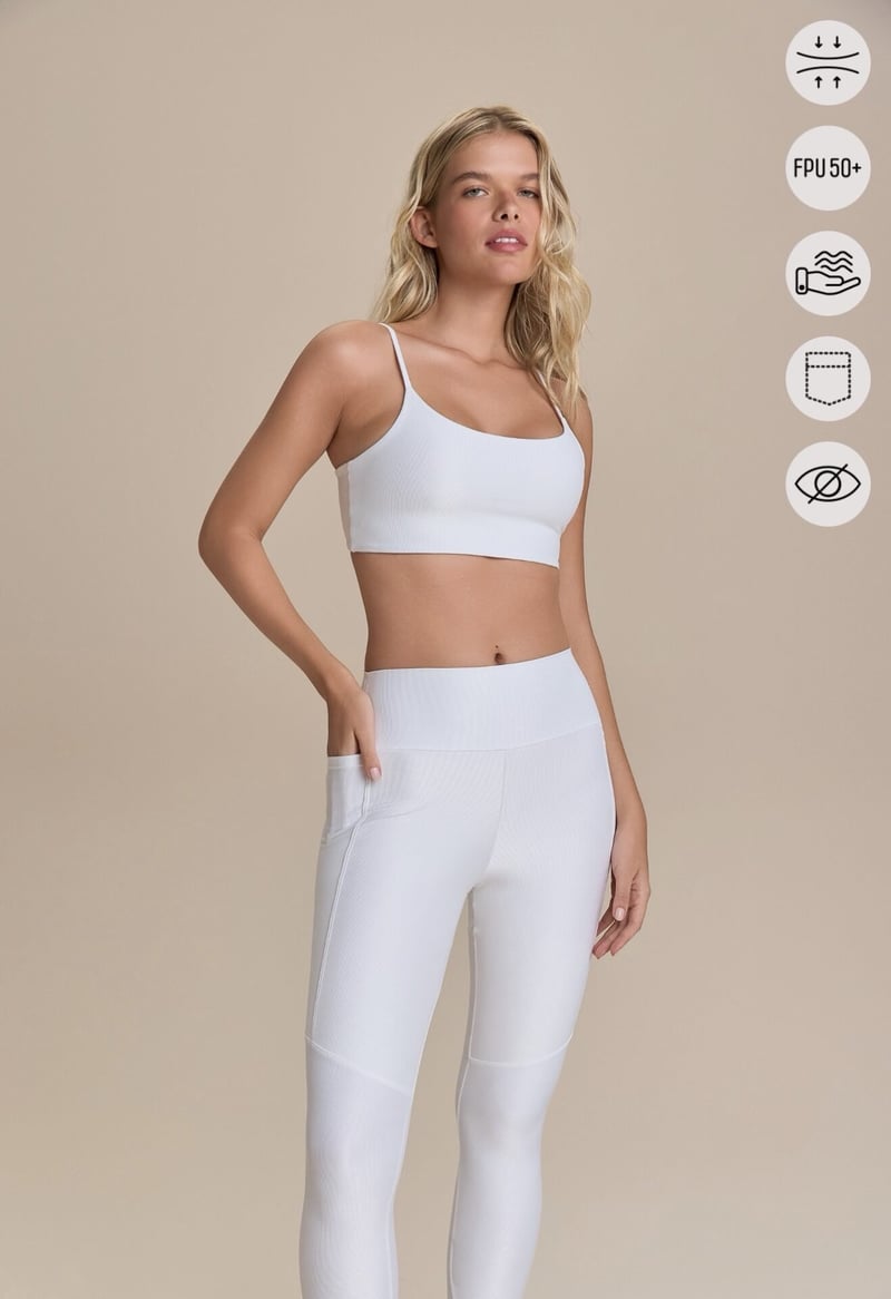 Legging Allure Adaptiv – White — imagem 1
