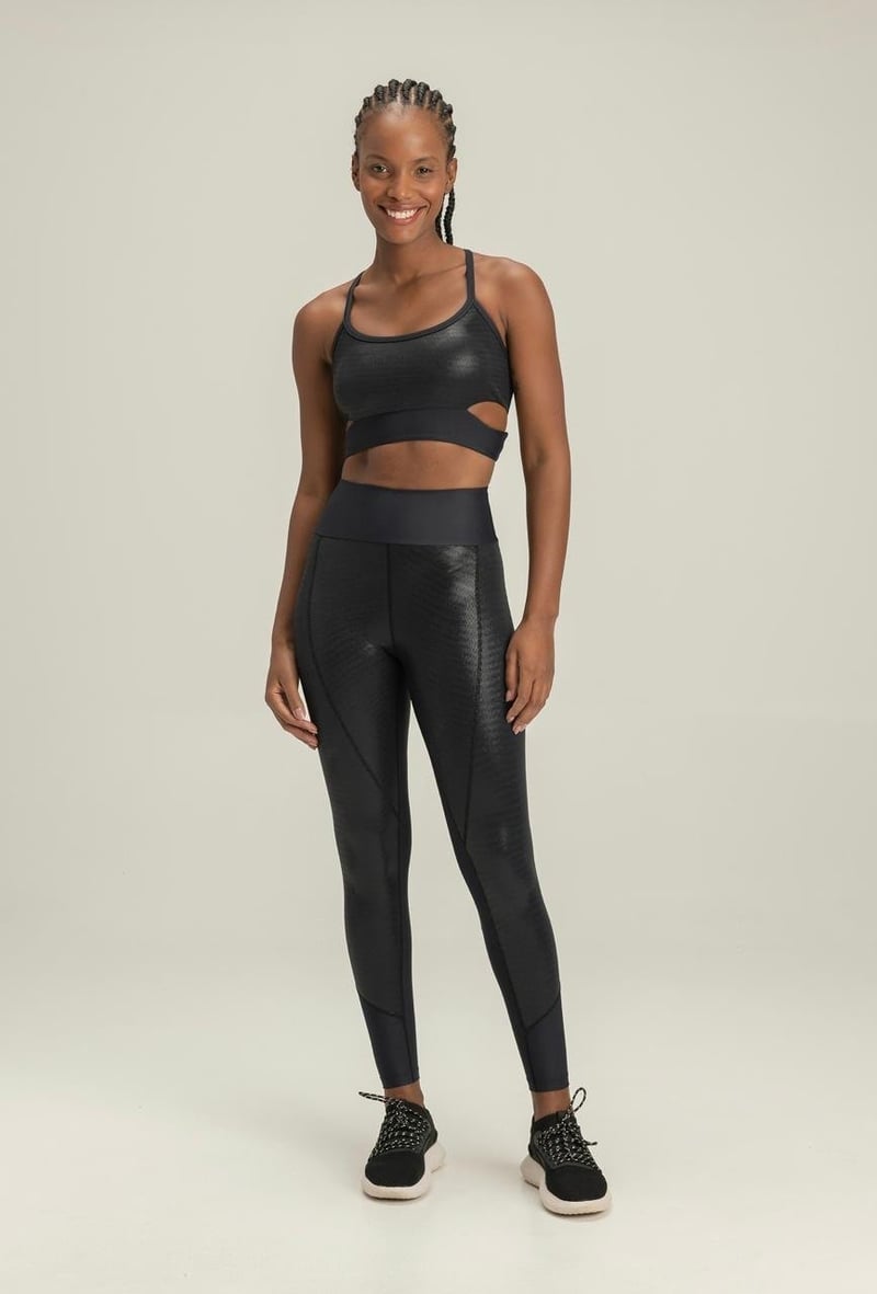 Legging Rib Shine — imagem 1